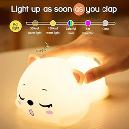 Rabbit Silicone Night Lamp | Antique Home Decor