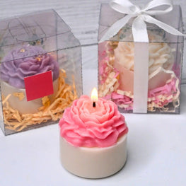 3X3 Pillar Peony Candle Good Valentine's Gifts For Her