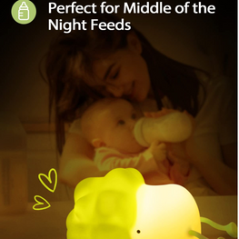 Carton Silicone Night Lamp | for Living Room Decor