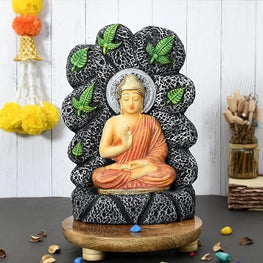Blessing Buddha Statue Antique Home Decor