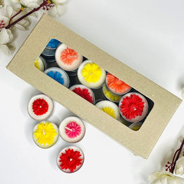 Flower Tealight Candle Gift Antique Home Decor Table Decor