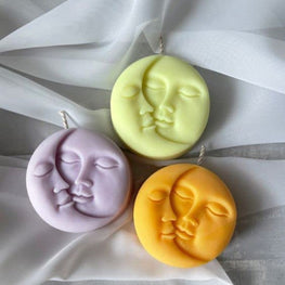 Sun Moon Shape Candle Gift Home Decor Office Decor