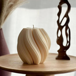 Swirl Candle Gift Home Decor Table Decor
