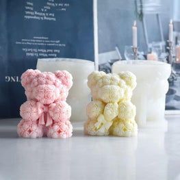 Teddy Bear Candle Gifts for Valentine's Day