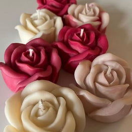 V Rose Candle Gift Home Decor Table Decor