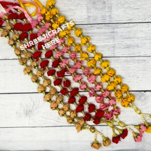 Rose Milni Haars – Traditional Punjabi Wedding Necklace for Groom | Handcrafted Milni Jewelry | Sikh Wedding Accessories