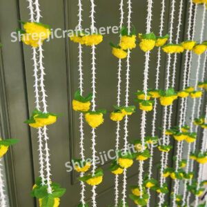 White Tuberose Flower Strings | Artificial Rajnigandha Garlands | Wedding & Home Decoration Hanging