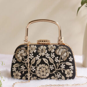 Embroidered Clutch Bag for Women | Handmade Ethnic Party Purse | Indian Bridal & Festive Clutch | Multiple Colors