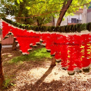 Fabric Toran Hanging for Door Decoration | Festive Bandhanwar | Mandir Style Toran | Multiple Sizes & Colors