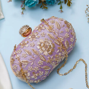 Embroidered Clutch with color options | Handcrafted Clutch | Elegant Evening Bag | Minimalist Embroidered Purse