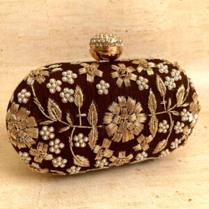 Embroidered Clutch Bag for Women | Handcrafted Clutch | Elegant Evening Bag | Minimalist Embroidered Purse | Multiple Colors