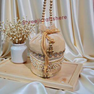 Handmade Velvet Potli Bags | Wedding Return Gift Bags | Bridal Potli Pouch | Indian Festive Gift Bags
